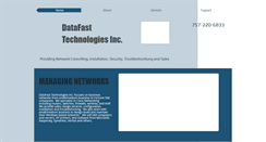 Desktop Screenshot of datafast.com