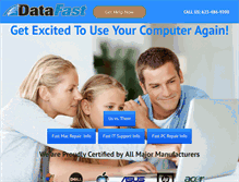 Tablet Screenshot of datafast.net